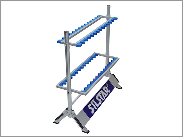 Aluminium rod stand